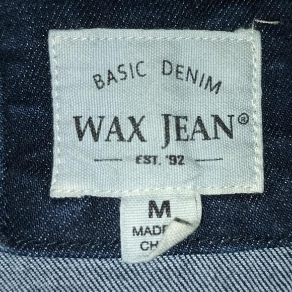 Basic denim size m wax jean jacket - Picture 4 of 4